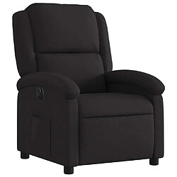 Avis Maison Chic Fauteuil Relax pour salon, Fauteuil inclinable électrique Noir Tissu -GKD32106