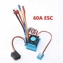 Acheter 3650 4300KV Moteur Brushless ESC Radiator Combo Pour 1: 8 1:10 RC Car 60A ESC