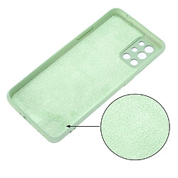 Coque en silicone, antichoc avec sangle vert pour votre OnePlus 9R