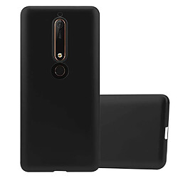 Cadorabo Coque Nokia 6,1 Etui en Noir