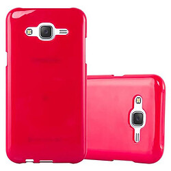 Cadorabo Coque Samsung Galaxy J5 2015 Etui en Rouge