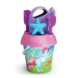 Tradex LICORNE 18 CM JEU DE SABLE DE MER AVEC PELLE ARROSOIR