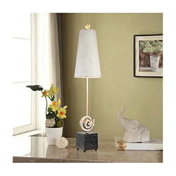 Elstead Lighting Lampe de table, blanc os et noir pas cher