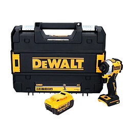 DeWalt DCF850 Visseuse à choc sans fil 205 Nm 1/4" 18V Brushless + 1x Batterie 4,0Ah + Coffret TSTAK - sans chargeur