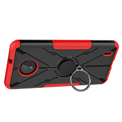 Coque en TPU 2-en-1, airbag quatre coins avec béquille pour votre Nokia C10/C20 - rouge