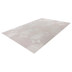 Acheter Lisa Design Telio - tapis rectangulaire motif géométrique - taupe