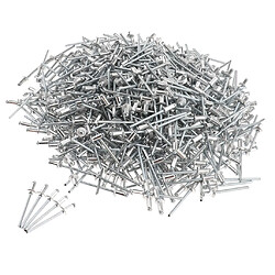 Acheter Lot de 1000 rivets pop à dôme ouvert blind en aluminium 4mm 4.0x8mm