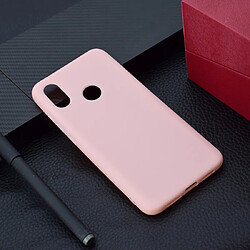 Wewoo Coque Souple Pour Xiaomi Mi 8 SE en TPU Candy Color Rose