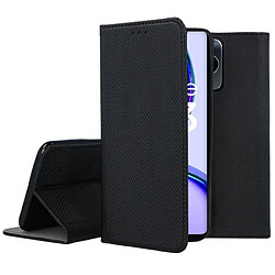 Htdmobiles Housse pour Realme C51 / C53 / Narzo N53 - etui coque pochette portefeuille + film ecran - NOIR MAGNET