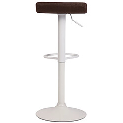 Non Tabouret de bar Dyn V2 tissu blanc pas cher