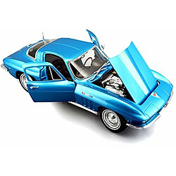 Maisto Die cast Echelle 118 1965 chevrolet corvette (les couleurs peuvent varier)