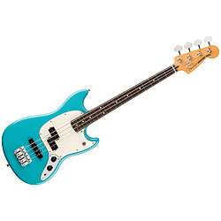 Player II Mustang Bass PJ RW Aquatone Blue Fender