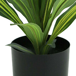 Acheter Jardindeco Dracena artificiel 22 feuilles hauteur 50 cm.