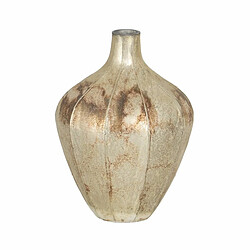 BigBuy Home Vase Blanc Verre 15 x 15 x 20 cm