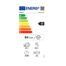 Lave-vaisselle 60cm 13 couverts 46db tout intégrable - sn63hx52ae - SIEMENS