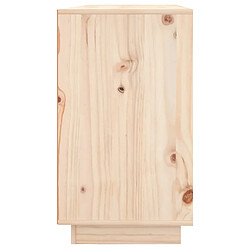 Avis vidaXL Buffet 111x34x60 cm Bois massif de pin