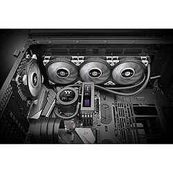 Thermaltake Floe RC Ultra 360 - Flüssigkeitskühlsystem für Prozessor und Speicher - (für: LGA1156, AM2, AM2+, LGA1366, AM3, LGA1155, AM3+, LGA2011, FM1, FM2, LGA1150, LGA2011-3, LGA1151, AM4, LGA2066, LGA1200) - Aluminium - 120 mm pas cher