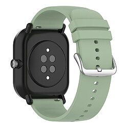 Bracelet en silicone 22mm, sangles réglables, vert clair pour votre Huami Amazfit GTS 3