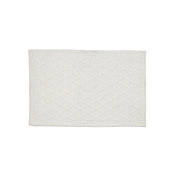 Beliani Tapis rectangulaire blanc cassé 60 x 90 ERZIN