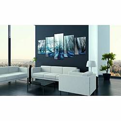 Paris Prix Tableau sur Verre Acrylique Blue Glade 100 x 200 cm