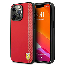 FERRARI Coque iPhone 13 Pro Max - Rouge