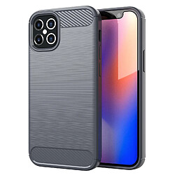 Cadorabo Coque iPhone 12 / 12 PRO Etui en Gris