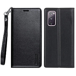 Etui en PU magnétique avec support pour votre Samsung Galaxy S20 FE/S20 FE 5G/S20 FE 2022/S20 Lite - noir