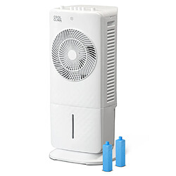 Rafraichisseur d air oscillant 65 W - 5.5L - Ventilateur - Humidificateur - Cool Clima