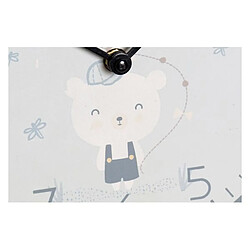 Look & Feel Horloge Murale DKD Home Decor Enfant Bois MDF (2 pcs) (24 x 3 x 24 cm)