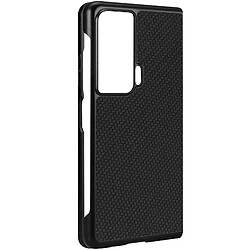 Avizar Coque pour Honor Magic Vs Style carbone Conception 2 parties Noir