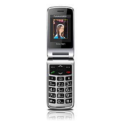 Téléphone à clapet senior Beafon SL595 Plus - Noir pas cher