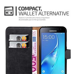 Cadorabo Coque Samsung Galaxy J3 2016 Etui en Noir pas cher