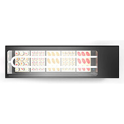 Vitrine Sushi Série LOGIC Cuve Plane avec Groupe Déporté - L 1540 mm - SAYL pas cher