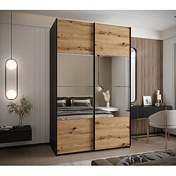 Abiks Meble Armoire à portes battantes Lux 4 245,5/150/64 2 portes