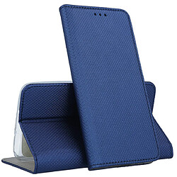 Htdmobiles Housse pour Motorola Moto G13 4G / G23 4G / G53 5G - etui coque pochette portefeuille + film ecran - BLEU MAGNET