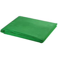 vidaXL Système de support de toile de fond 500 x 300 cm Vert