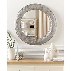 Beliani Miroir CHANNAY 80 cm Argenté