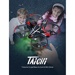 Universal H56 Mini Drone UFO 2.4G 4CH RC Helicopter Feeling Sensing Avion RC Quadcopter Flight Minuscule Cadeau Cadeau Enfant Garçon | RC Helicopter (Noir)