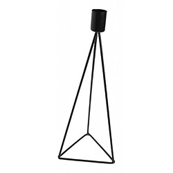 Bougeoir Nordic Bougeoir Stand Mariage Ornements De Table Black_L pas cher