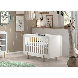 VIPACK Smile Lit Bebe 60x120 Cm Blanc