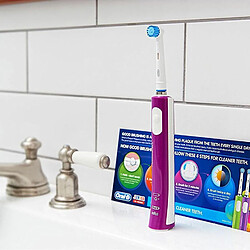 Avis Universal Brosse à dents électrique pour enfants Oral B rechargeable 6 + enfants violets(Violet)