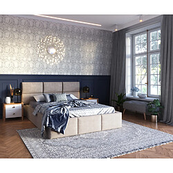 Avis Kids Literie Lit Coffre Denver 140x190 - Sommier inclus Crème