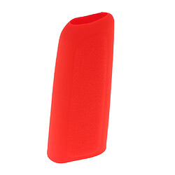 Acheter 2pcs pommeau de levier de vitesses de voiture coffre + manchon de frein en silicone manchon rouge