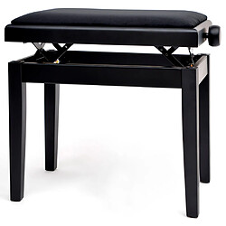 Banquette Piano Deluxe 130.000 Noir Mat. Gewa