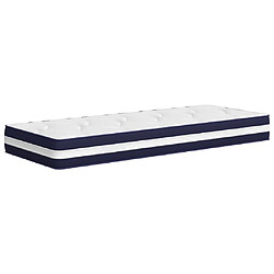 Avis Maison Chic Matelas à ressorts ensachés dureté moyenne pour chambre, Matelas doux 90x200 cm -GKD66715