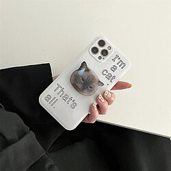 Avis GUPBOO Étui pour iPhone13 coque de téléphone simple support de chat mignon