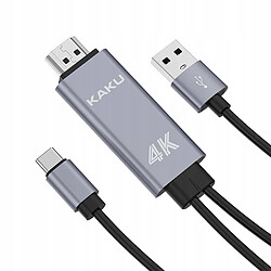 GUPBOO Adaptateur HDMI 4K USB-C TYPE-C v3.1 pour TV,JL194