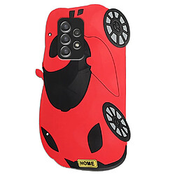 Coque en silicone avec lanière voiture pour votre Samsung Galaxy A53 5G