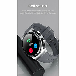 Avis Gt69 2-En-1 Montre Intelligente 8 Modes Sportifs Tws Casque Compatible Bluetooth Cadran De Fréquence Cardiaque Smartwatch Argent