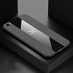 Wewoo Coque Souple Pour étui de protection TPU antichoc Vivo Y67 XINLI Stitching Fabric Gris